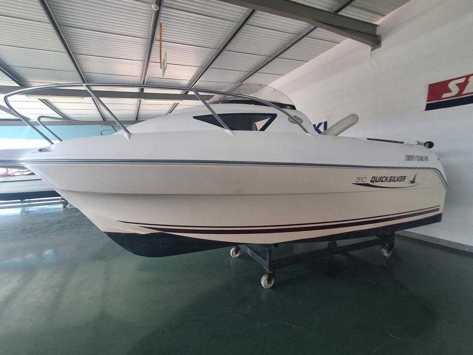 QUICKSILVER 510 BOAT WITH MERCURY 60HP 4-STROKE EFI ENGINE