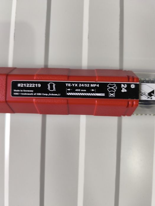 Broca Hilti TE-YX de 24mm NOVA