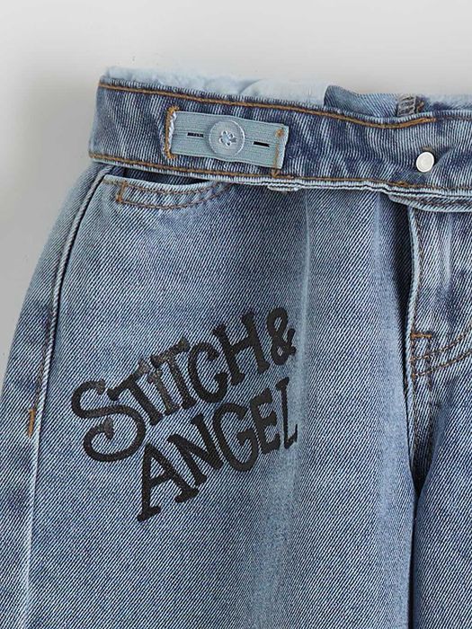 новые  Джинсы  LCW Kids Широкие  для девочек 10-11лет (140-146)