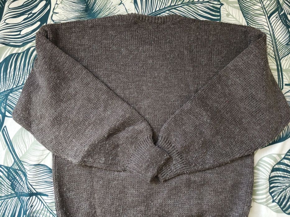 Klasyczny Sweter Męski Wzorzysty