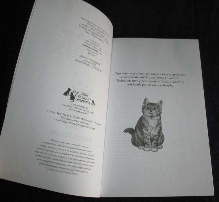 Livro Manual do Dono do Gatinho Arden Moore