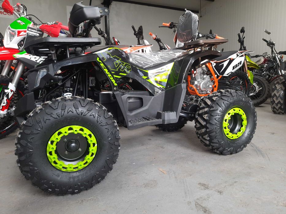 Mega duży QUad Elektryczny 1500w 8cali Xtr Asix Venom RATY barton 2025
