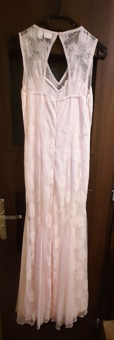 Sukienka ślubna różowa