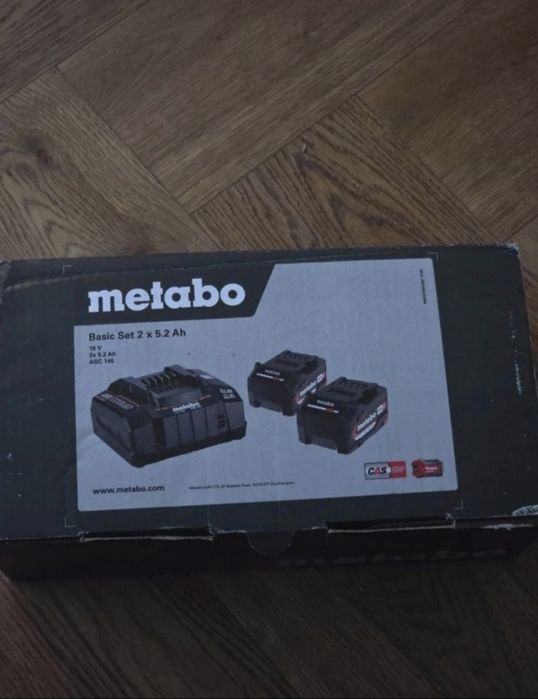 Zestaw startowy METABO -2 akumulatory