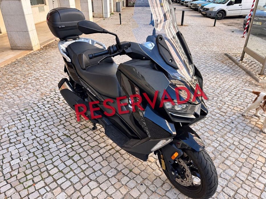 BMW C 400 GT Triple Black — 2022 | 24.000 km | Estado impecável