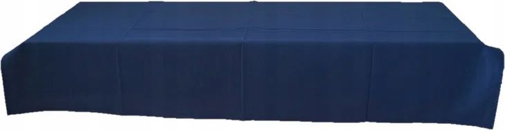 Bieżnik na stół ławę Obrus 110x220 Bawełniany Granat Granatowy