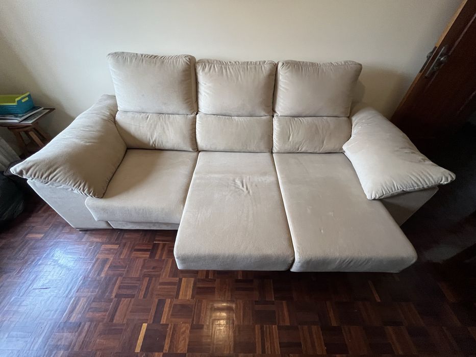 Sofa Cama/chaise long 3 lugares