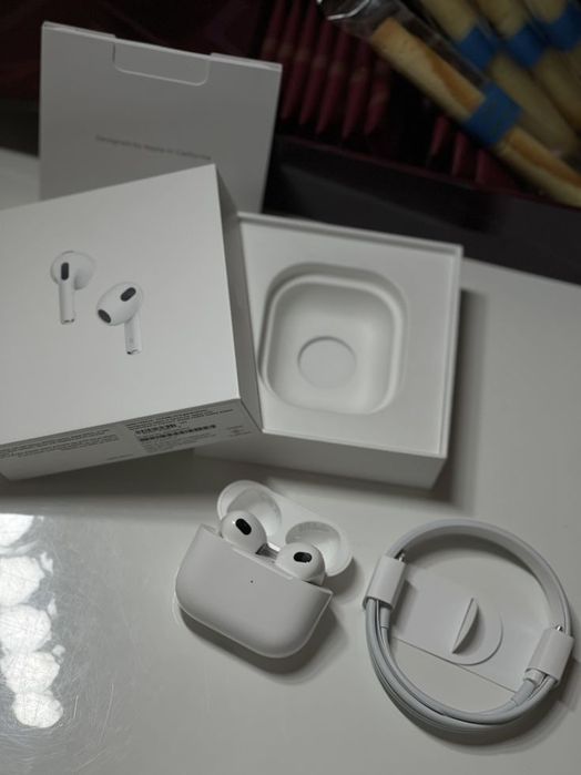 Навушники AirPods Pro 2 Топовий Звук. Активне Шумозаглушення ANC