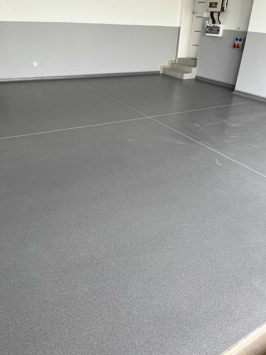 Posadzki żywiczne Epoksydowe Poliuretanowe garaż, hale, korytarze