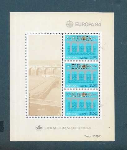 Bloco 65 - 1984 EUROPA CEPT - AÇORES - MNH