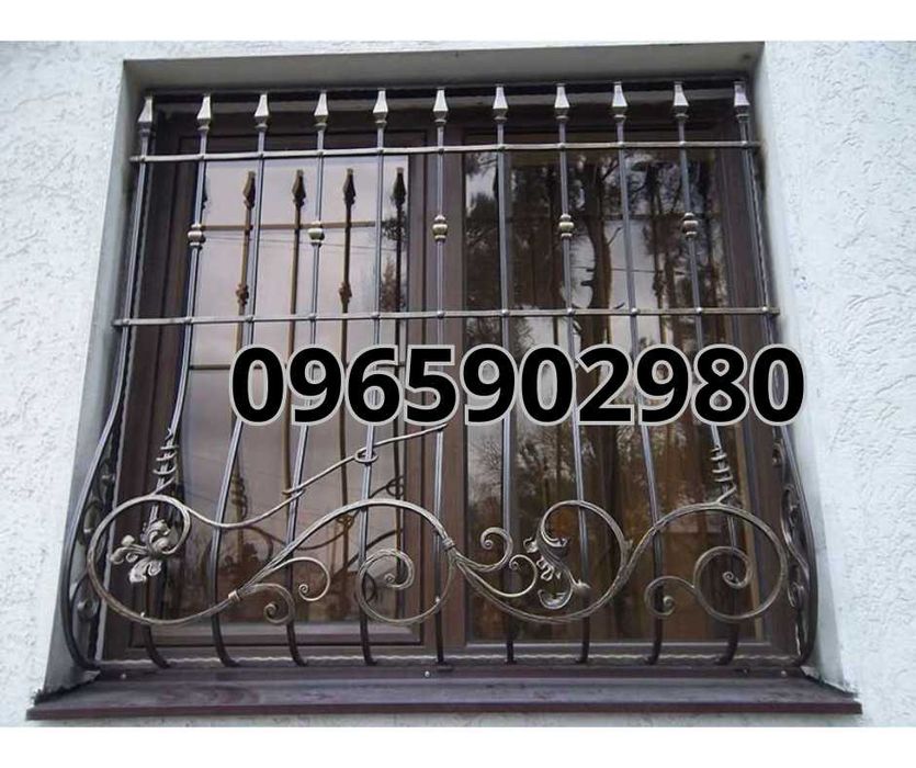 Металлические решётки для окон