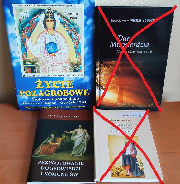 Katolickie książki 42 szt. Przesyłka OLX