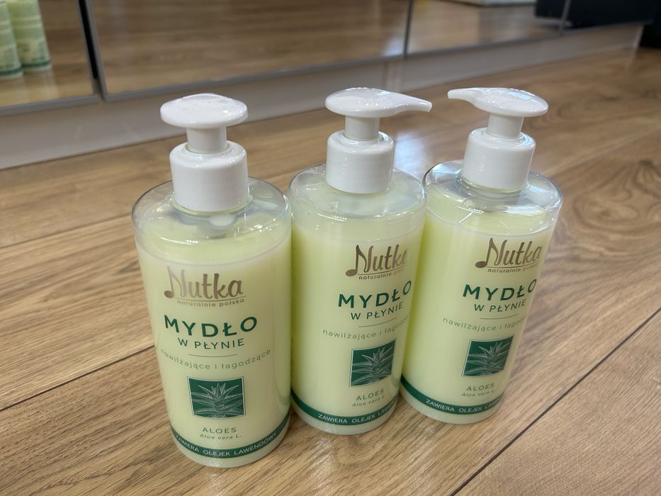 Mydło w płynie NUTKA aloes lawenda