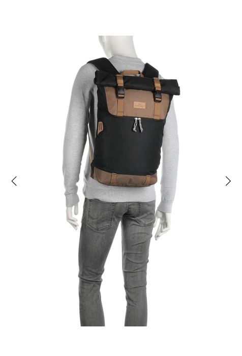 Doughnut Christopher Rolltop Backpack 15″ czarny