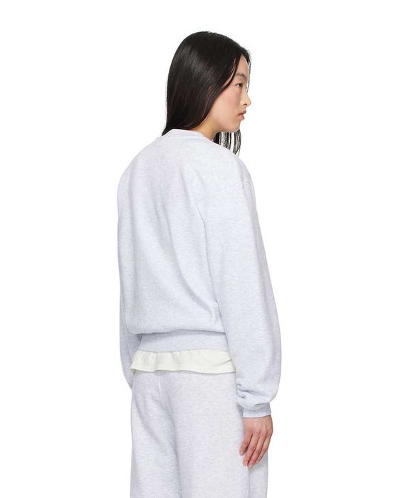 Світшот Skims Cotton Fleece Classic Sweatshirt Light Heather Grey