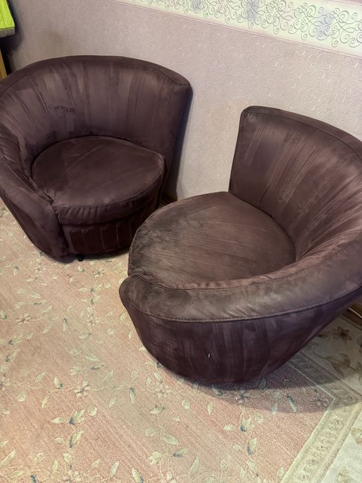 Fotele obracane sztuk 2