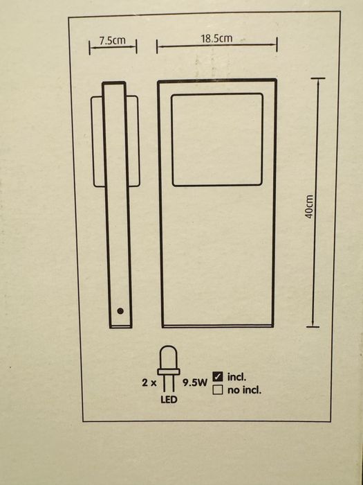 Lampy ogrodowe ledowe  Lutac Blooma 1400 lumenów