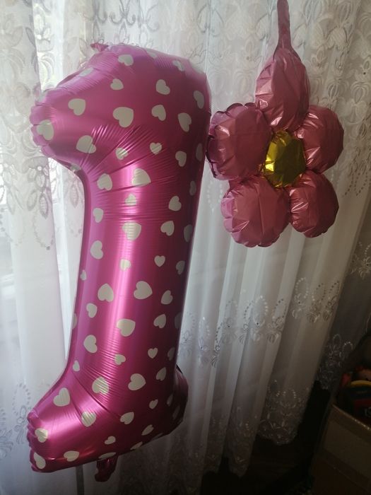 Кульки для фотозони 1 рік