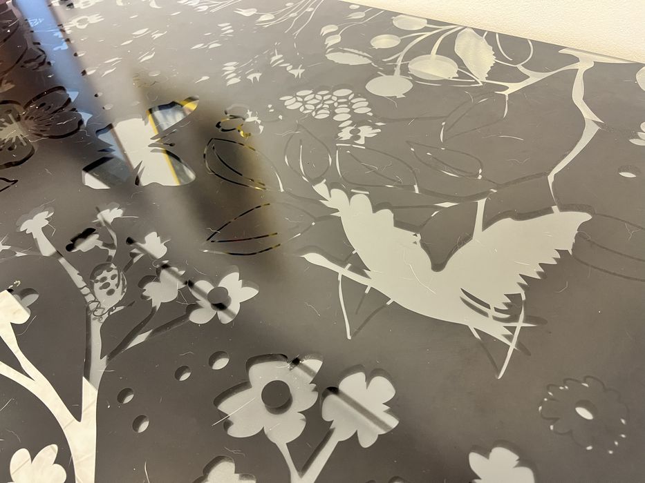 Vidro para mesa 150x80cm
