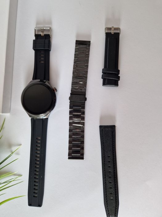 Smartwatch GT4, 4gen, komplet, amoled