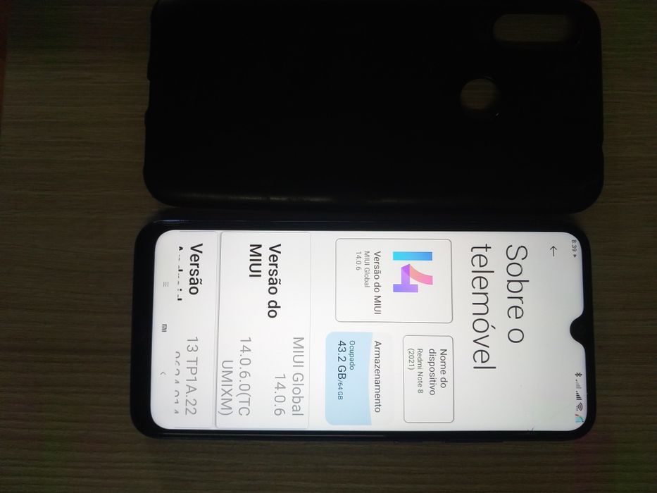 Telem." Redmi Note 8"