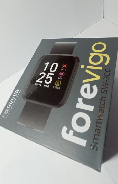 Forever, Smartwatch, ForeVigo SW-300, czarny
