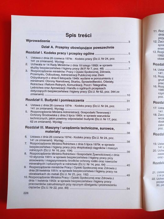 Ustawodawstwo szkolne cz. VIII - Bezpieczeństwo i higiena pracy