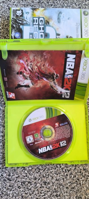 Colin McRae dirt 2/Ghost recon advanced warfare 2/Nba 2k12 Xbox 360