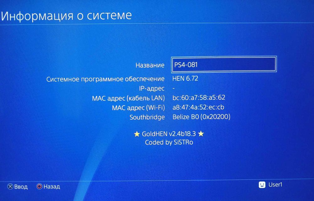 Sony PlayStation 4 Slim CUH-2015A 1TB (Firmware 6.72) PS4 Slim з іграми Goldhen