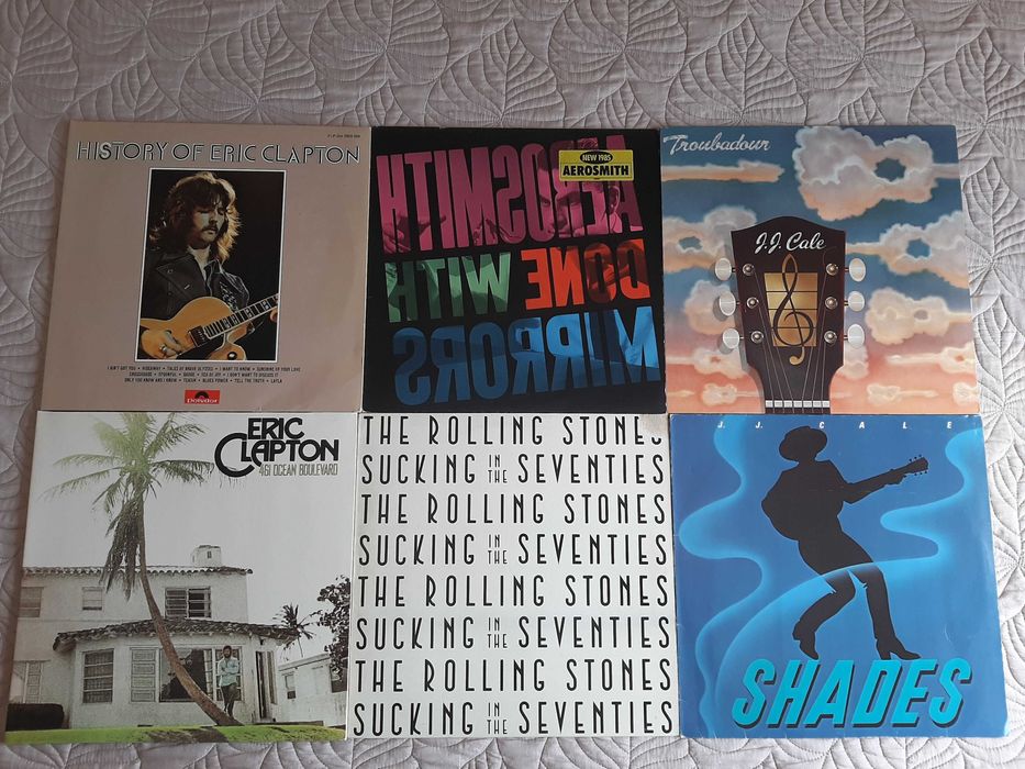 Eric Clapton – Aerosmith – Rolling Stones – J.J. Cale - Vinil LP