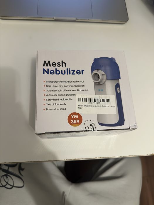 (NEGOCIAVEL) NOVO! Inalador Nebulizador