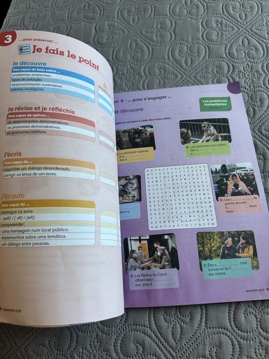 Caderno de atividades Francês 9 ano