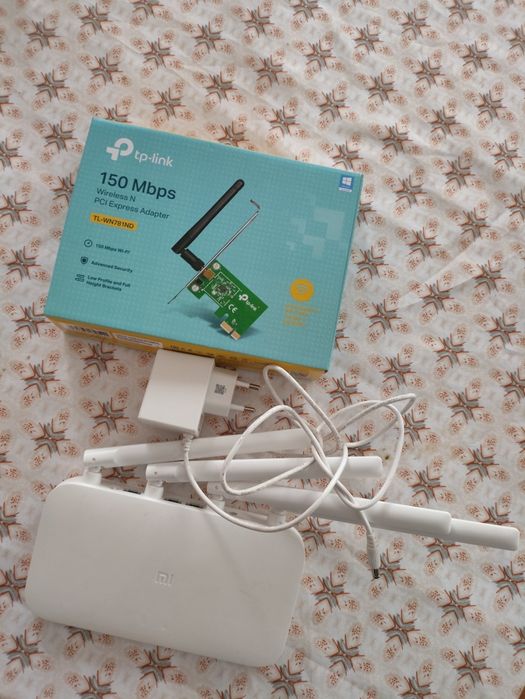 Xiaomi 4A Router and TP-Link Network Card64752127743106122