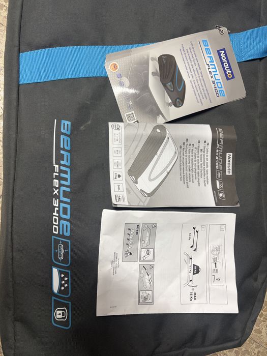 Mala tejadilho dobrável 340L mais barras de tejadilho