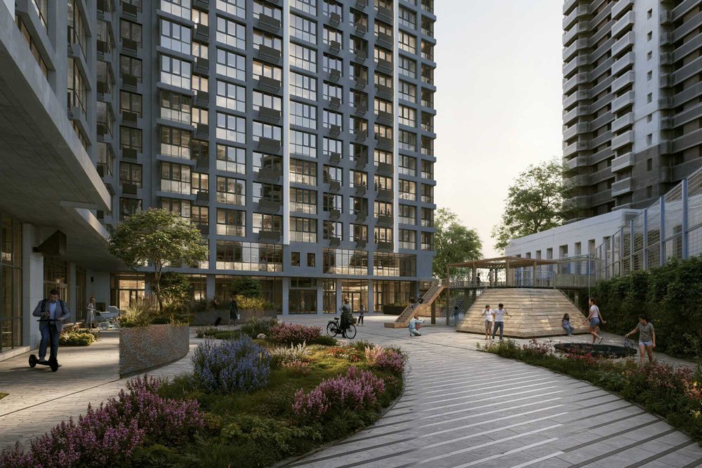 Однокімнатна квартира 72.1 м² ЖК Maxima Residence, 30% перший внесок.