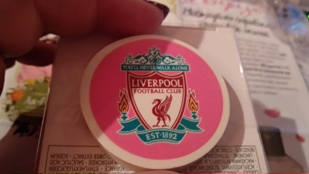 канцтовары ластик резинка футбол клуб ЛИВЕРПУЛЬ liverpool новая