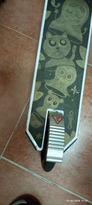 Trotinete oxelo dobrável