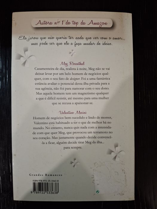 Livro Seduzida até Domingo como novo