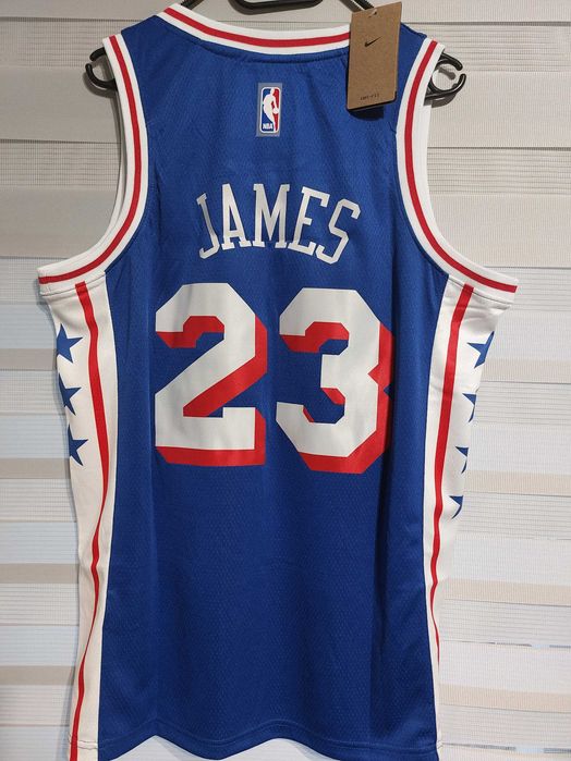 LeBron James #23 roz L Philadelphia 76ers Jersey NBA koszulka NBA