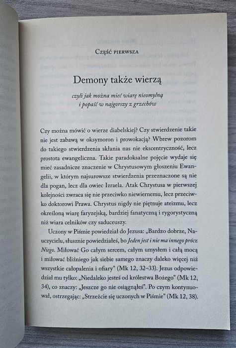 "Wiara demonów", Fabrice Hadjadj