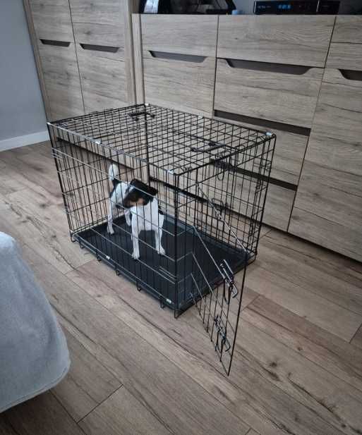 Klatka dla PSA metalowy kojec kennel PREMIUM transporter dla zwierząt