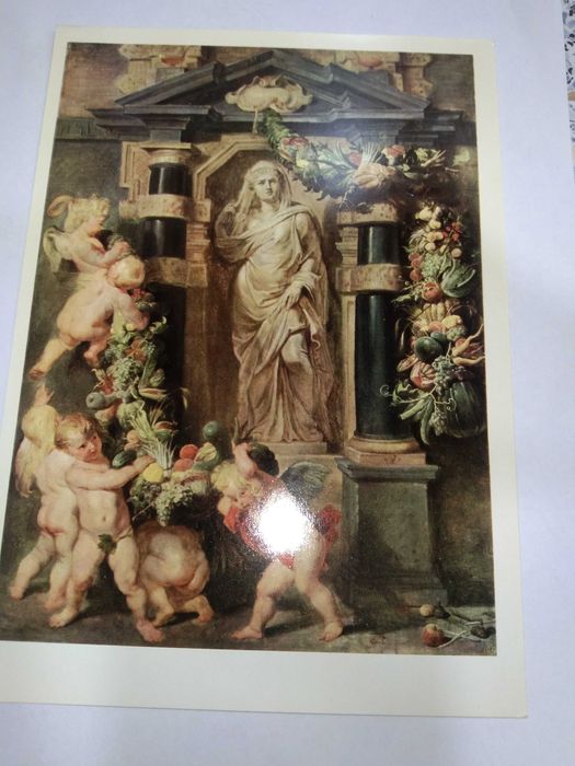 Комплект открыток Фламандская живопись 17 века Выпуск 4