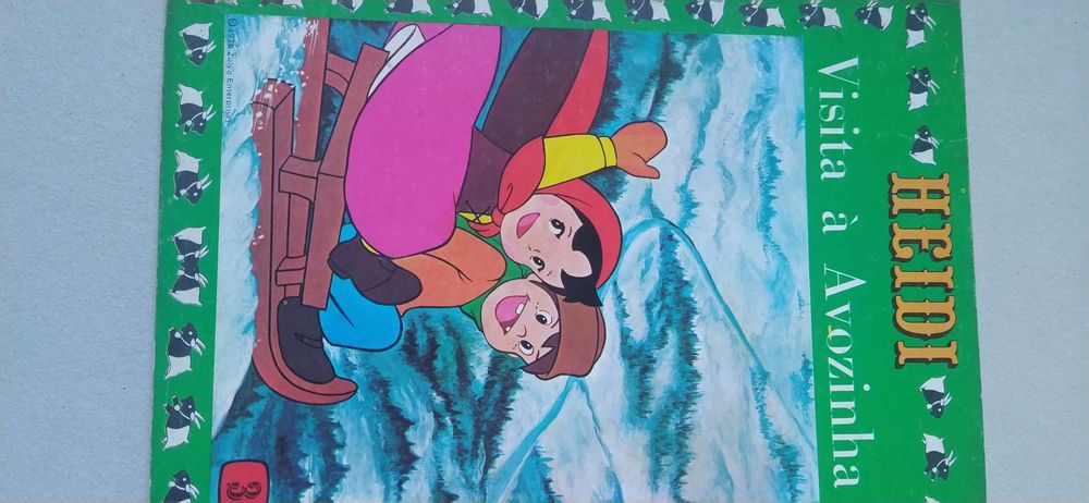 6 livros BD da Heidi