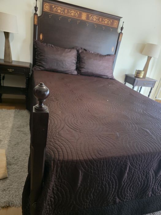 Cama de casal estilo D. MARIA