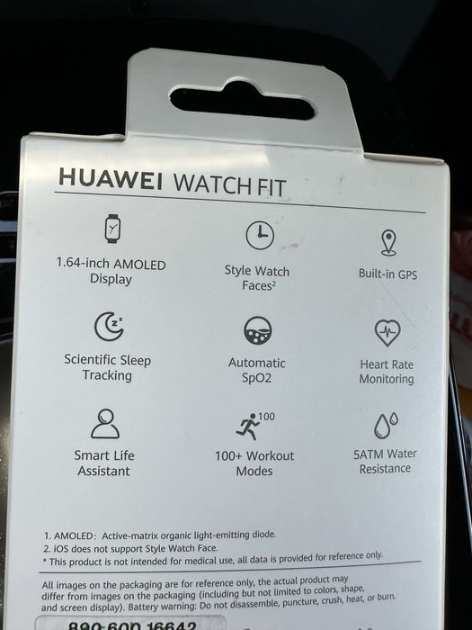 Smartwatch novo - Huawei Watch Fit Special Edition