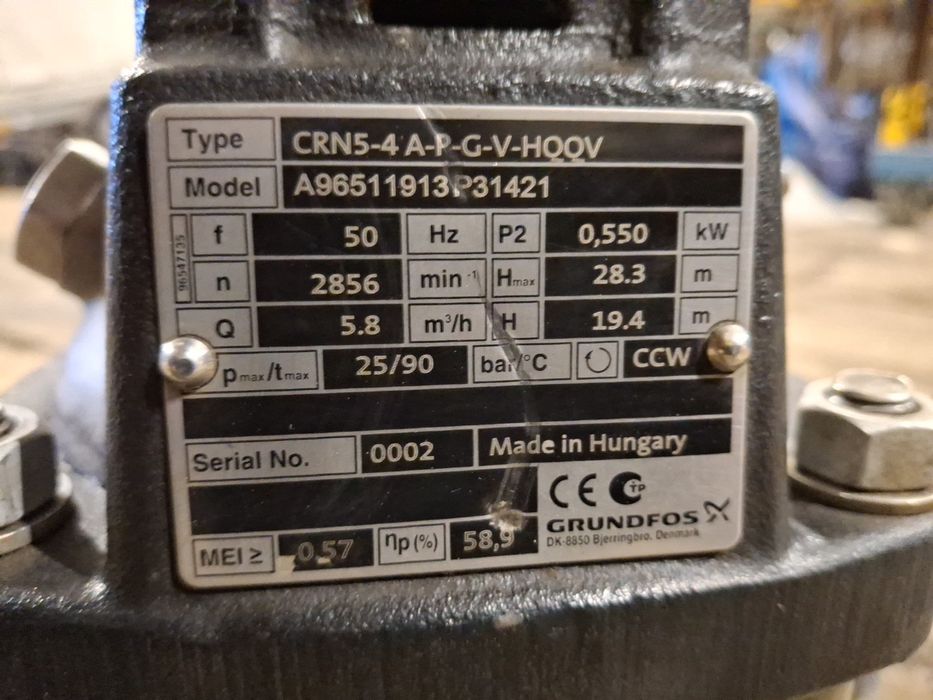 Pompa Grundfoss CRN5