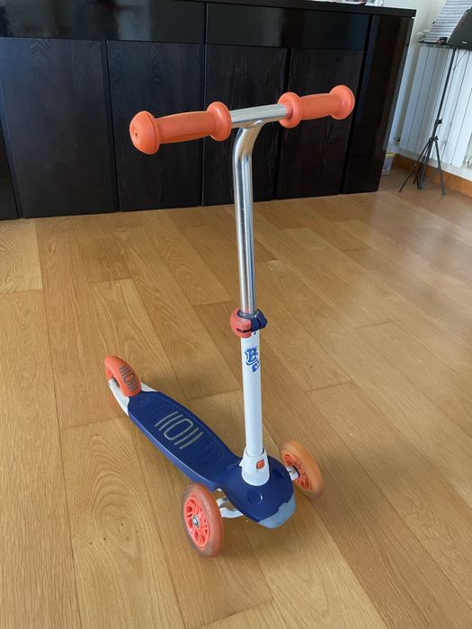 Trotinete 3 rodas, rodas luminosas