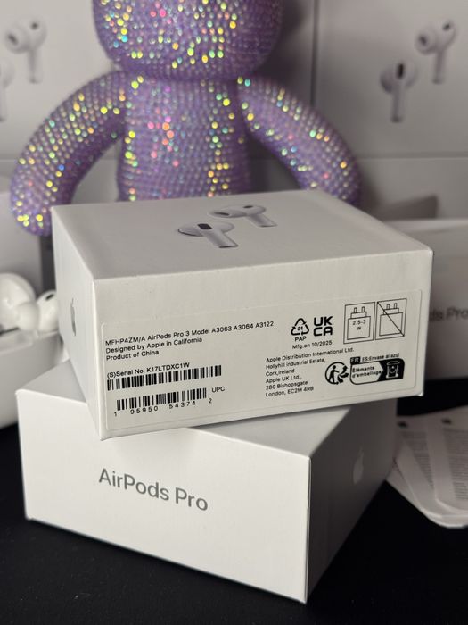 Навушники Apple Airpods Pro 3 (Шумозаглушення, режим прозорості)