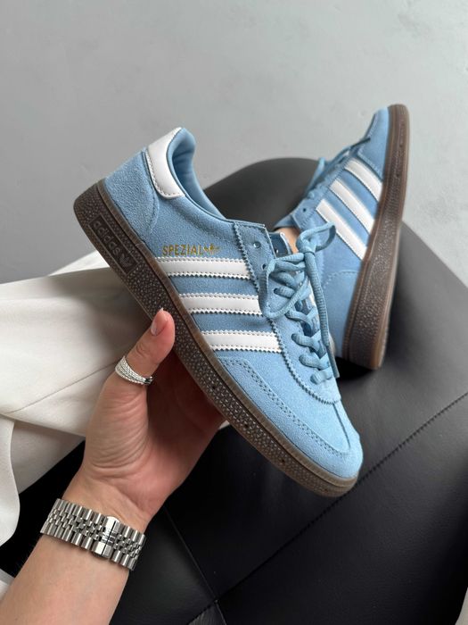 Женские кроссовки Adidas Handball Spezial Blue. Размеры 36-40