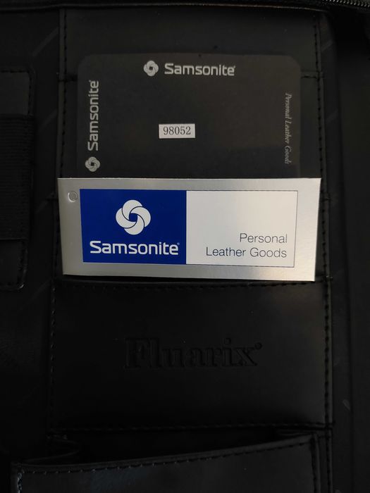 Pasta Executiva / Portfólio Samsonite em Pele, Como Nova